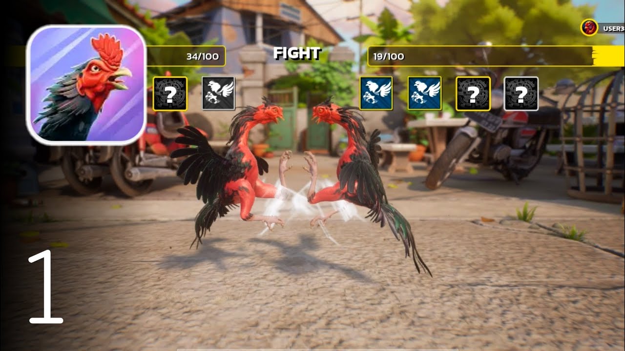 [Part 1] Rooster Fight (Early Access) | Android IOS | Gameplay Walkthrough