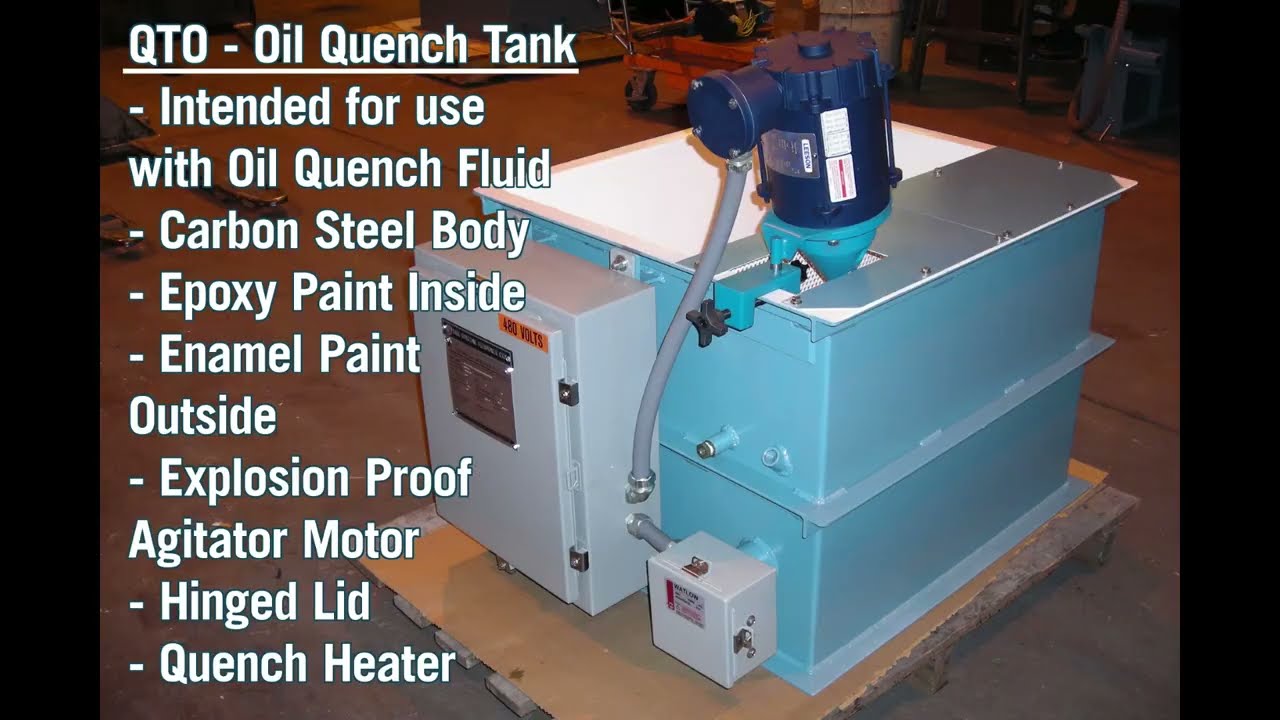 QT Series Quench Tank Overview & Walkaround | L&L Special Furnace