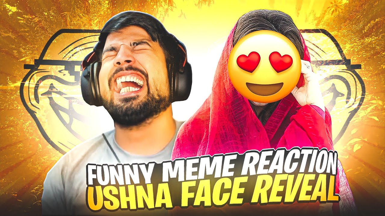 fm ushna face reveal 🤡🔥 meme reaction with ushna ?😳