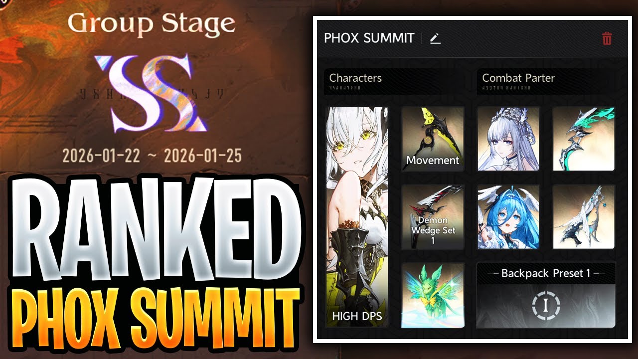 Совершенно новое руководство по событию Phoxhunter Summit! Как получить ранг SS+ на групповом эта...