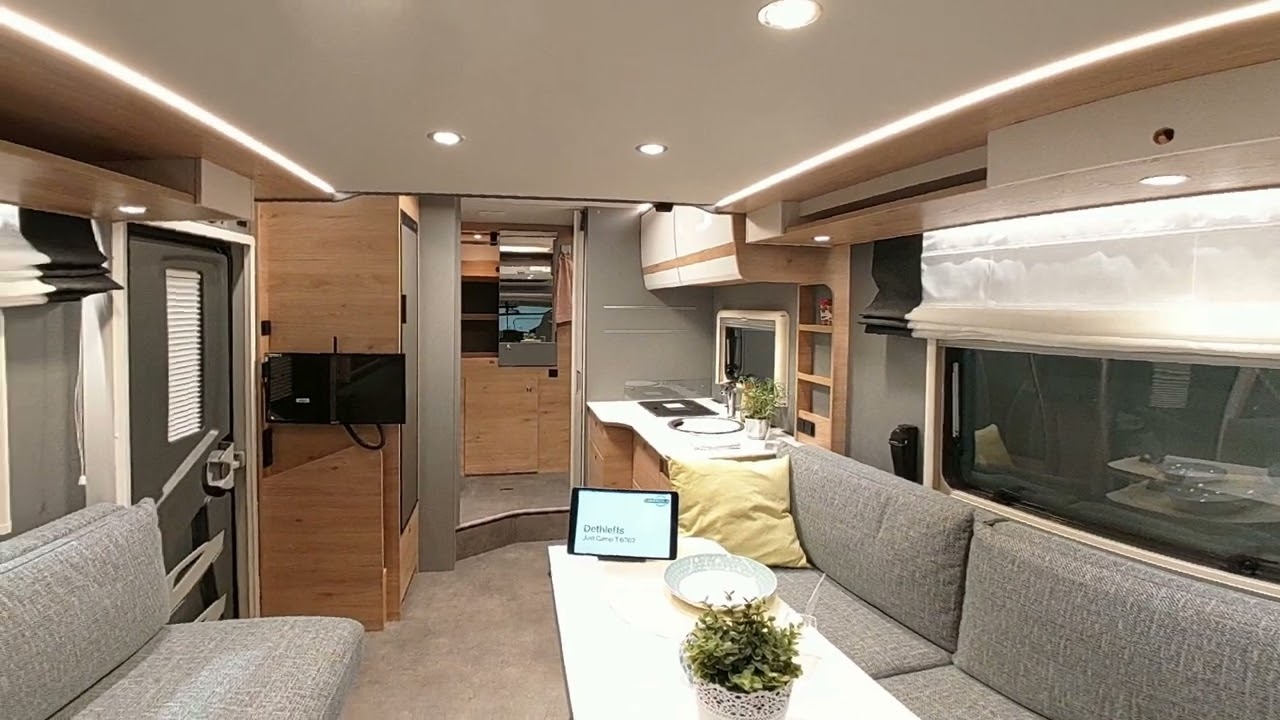 Innenaufnahme Wohnmobil Dethleffs Just Camp T 6762 Modelljahr 2024