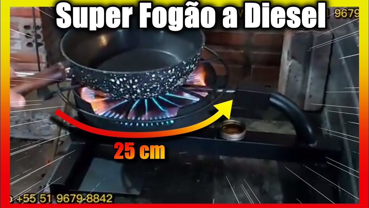 Novo Big Fogão a Diesel 💥