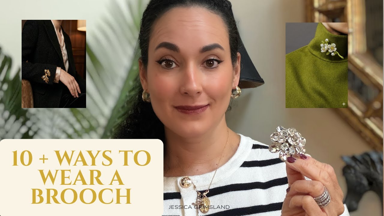 How to Style a Brooch | Classic, Modern & Unexpected Ways to Wear Brooches