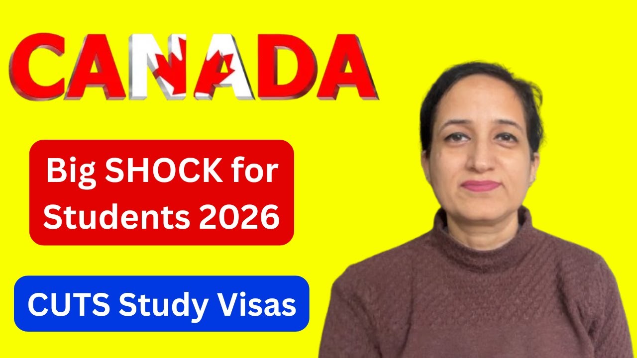 Canada Has Cut Study Visa Approvals for 2026 || New Study Permit Cap || Big Update ||