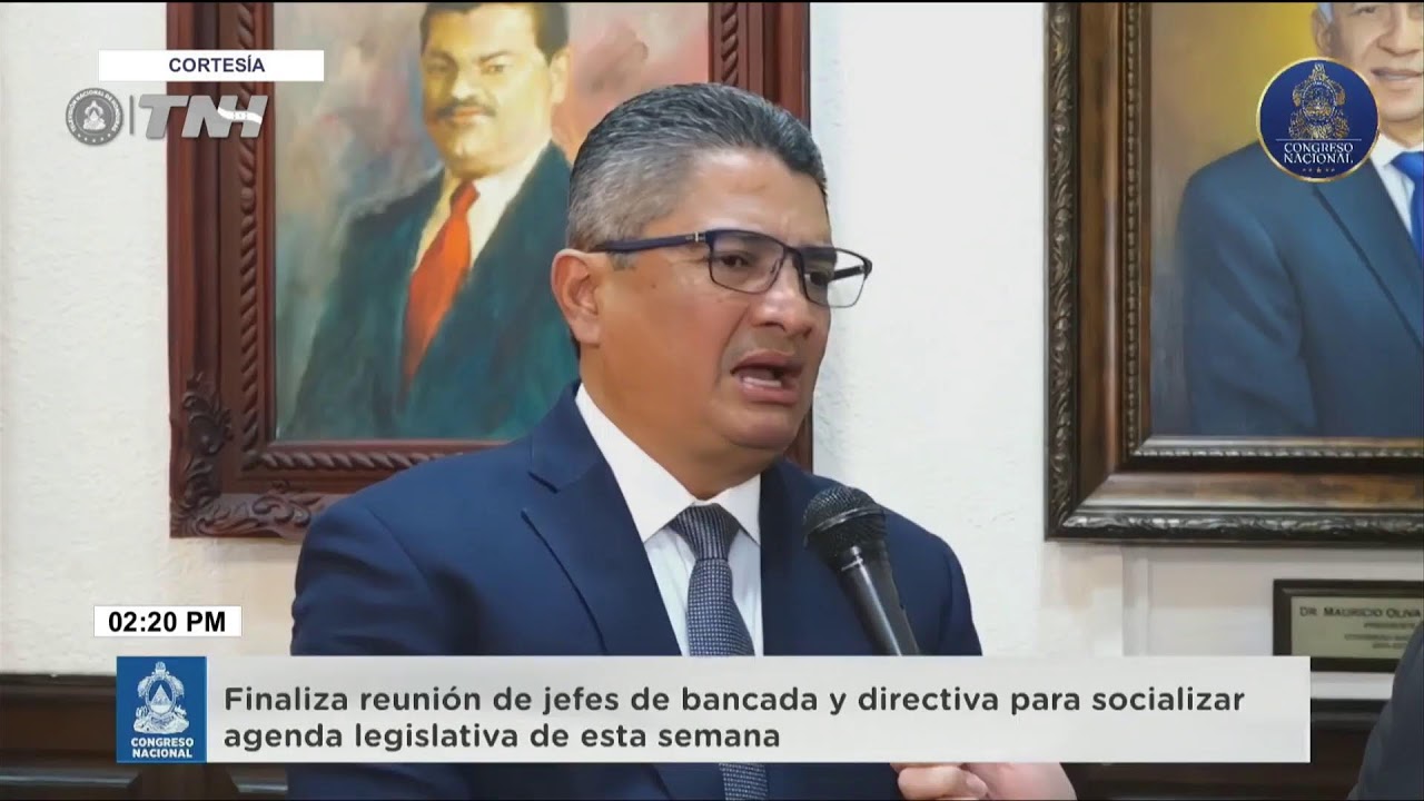 🔴 ¡EN VIVO! || Finaliza reunión de jefes de bancada y junta directiva