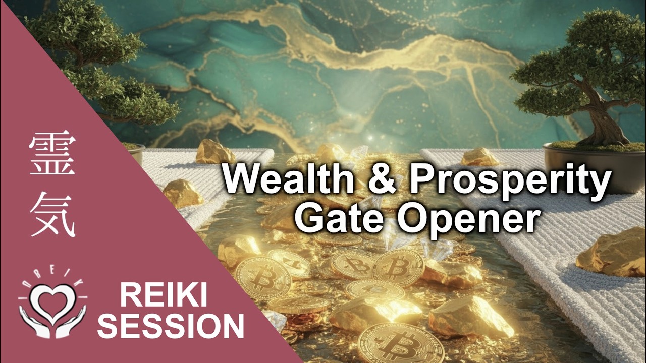 Reiki Wealth & Prosperity Gate Opener [12 Min Energy Healing]