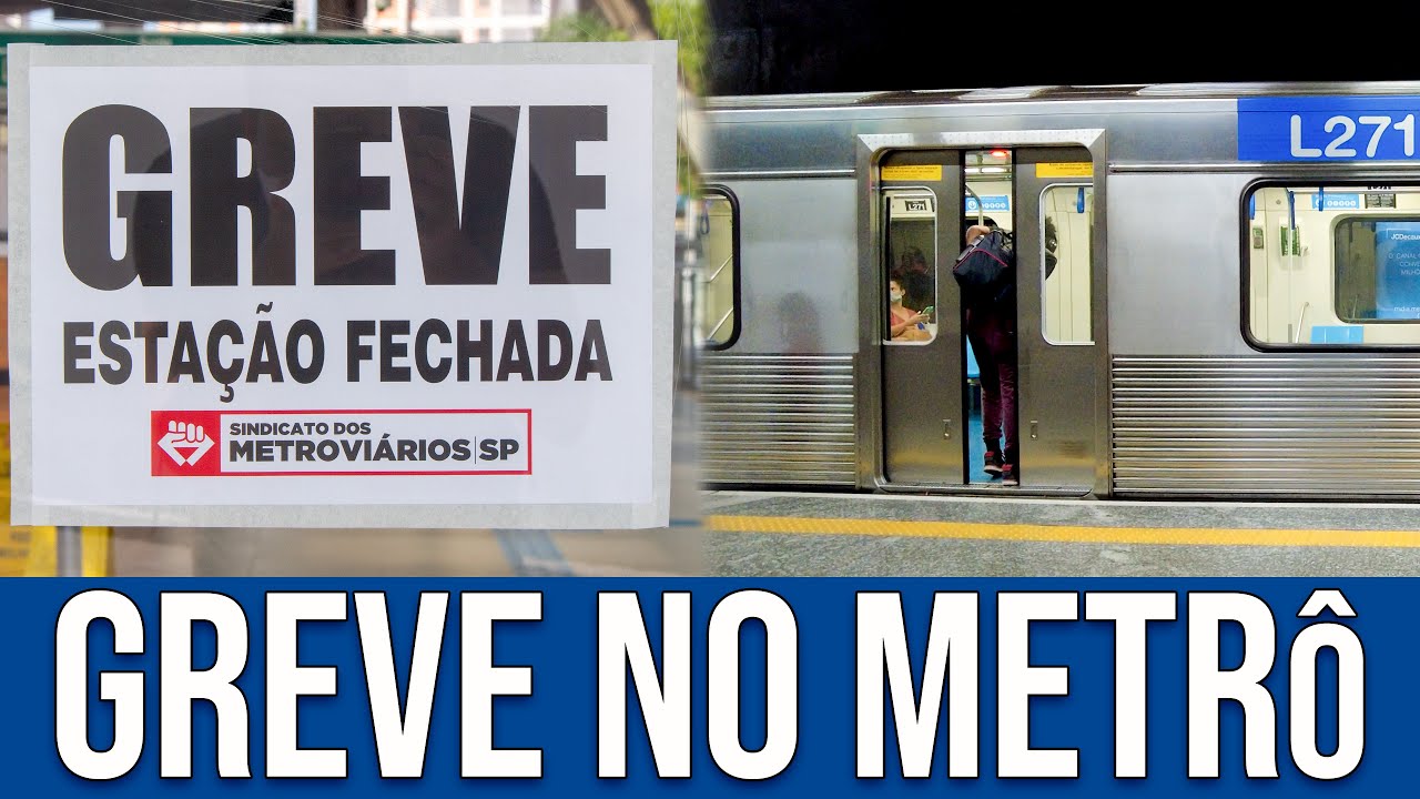Greve dos Metroviários: Operação Diferenciada nas Linhas 1, 2 e 3 do Metrô de São Paulo