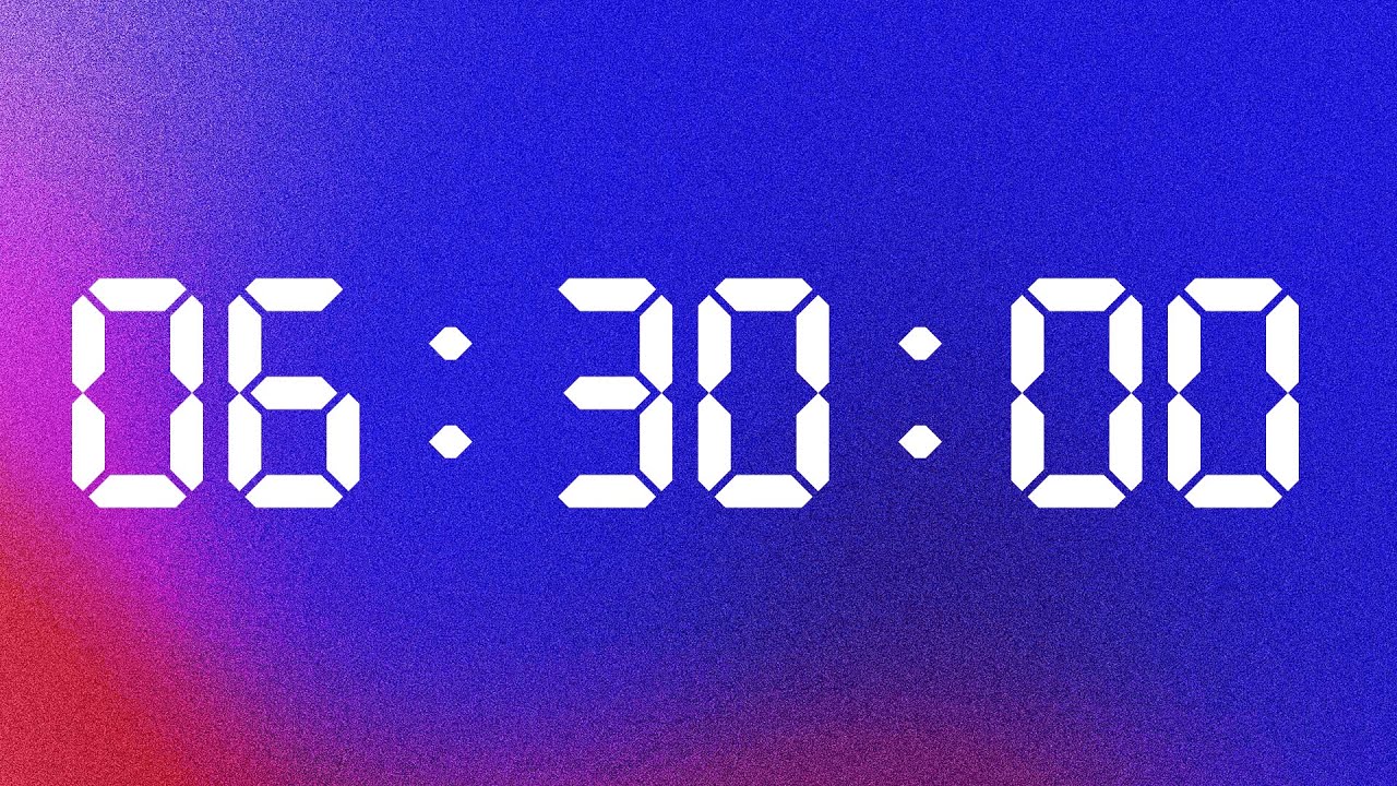🎵 6 Hour 30 Minute LoFi Abstract Timer To Match Your Vibe | Lo-Fi Abstract Edition | NX 🎵🎵