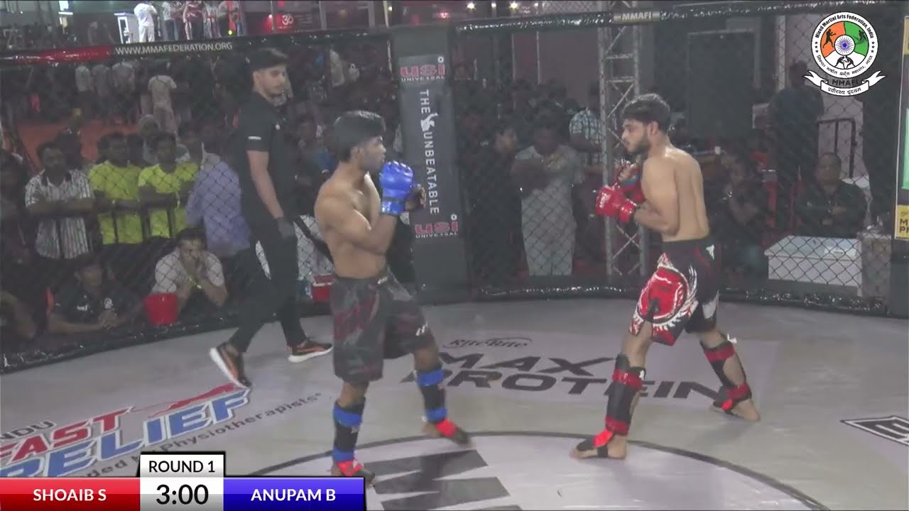 Shoaib Shaikh Vs Anupam Biswas, Amateur MMA - National MMA Championship 2025, IHFF Goregaon