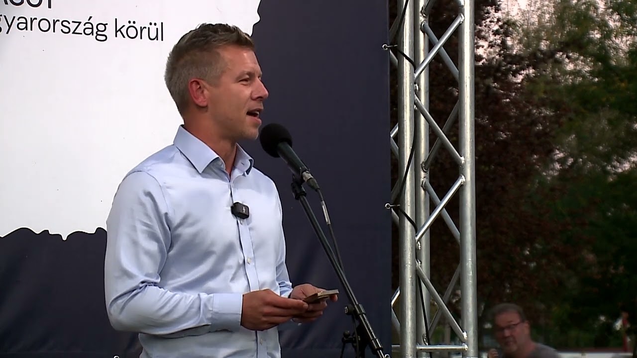 Magyar P&eacute;ter Kiskunhalason j&aacute;rt (Halas Tv - H&iacute;rnapl&oacute;)