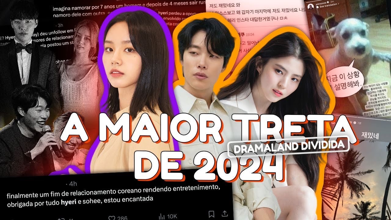 HYERI vs HAN SO HEE E RYU JUN-YEOL: a treta que parou a Coreia e a dramaland