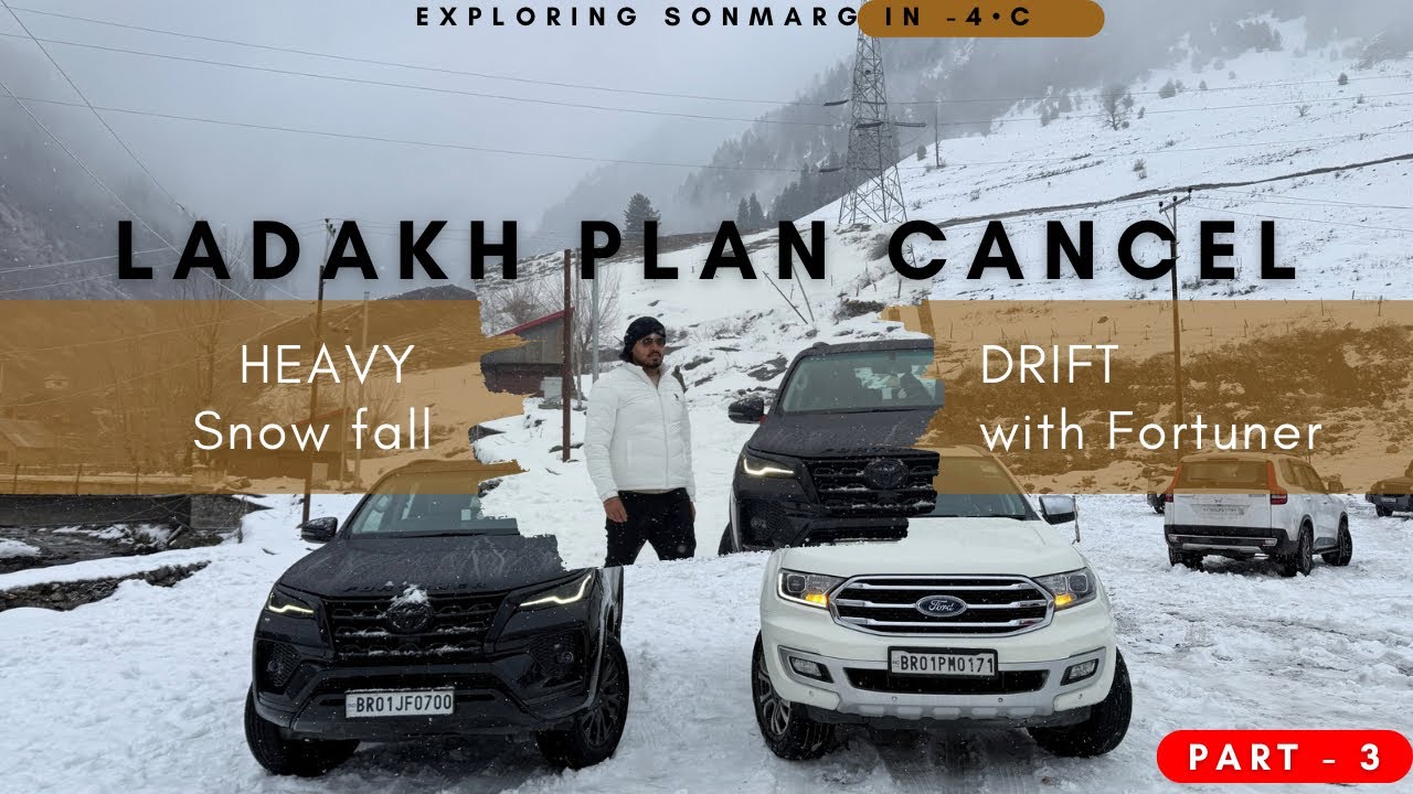 &ldquo;Exploring Sonmarg in -4&deg;C 🏔️ | Heavy Snowfall Cancels Ladakh Plan | Part 3&rdquo; | AMAN SINGH |