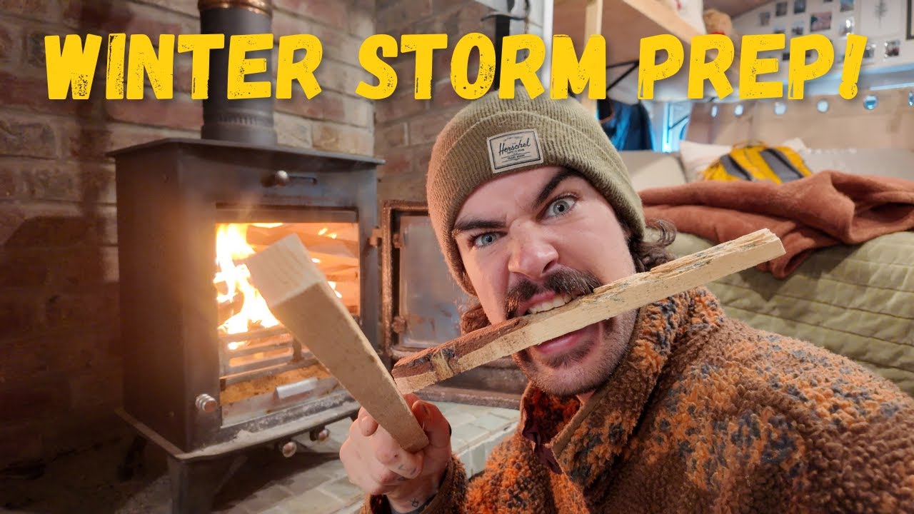 Cold Weather Skoolie Living: What We Do to Prepare Before a Winter Storm Hits