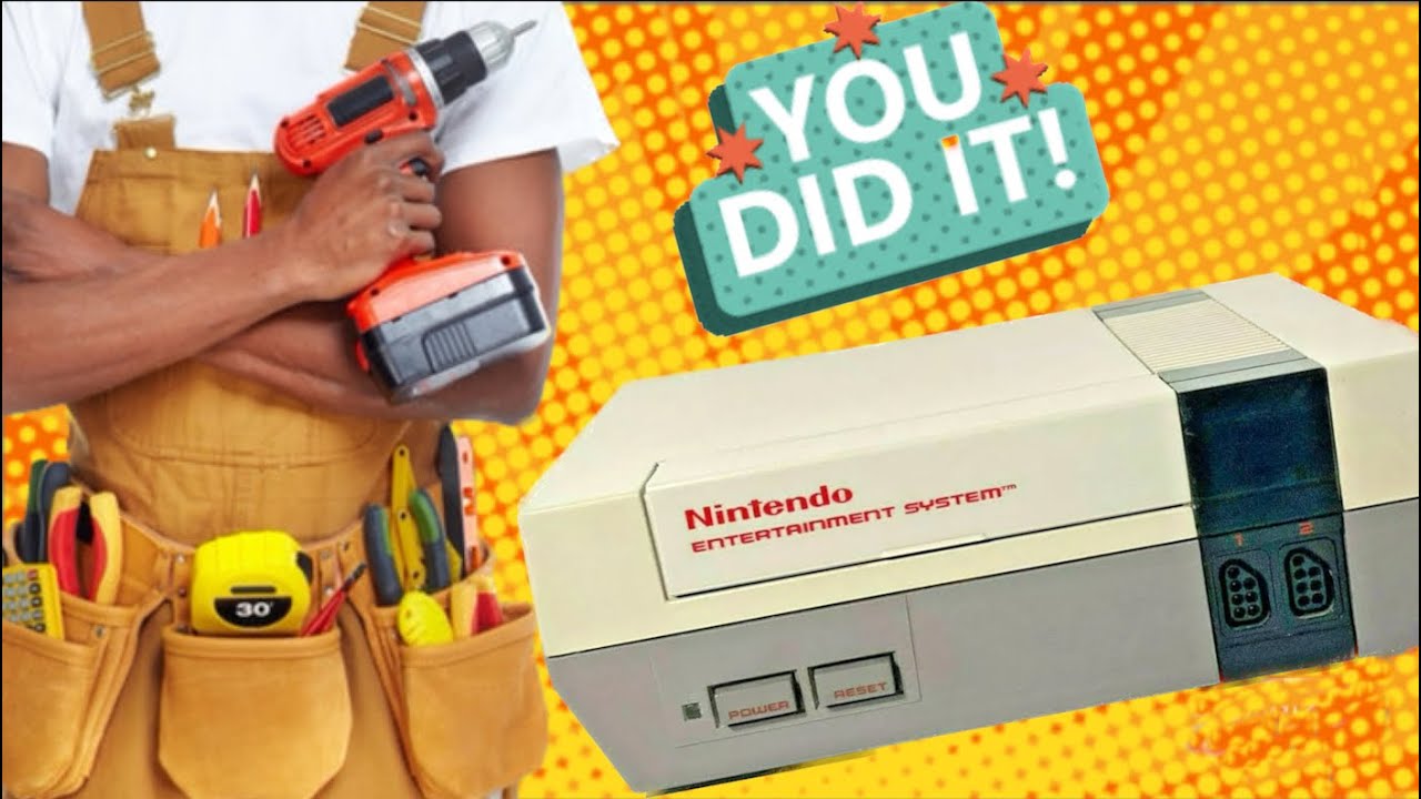 Perfect way to take apart NES console (Simple Steps)