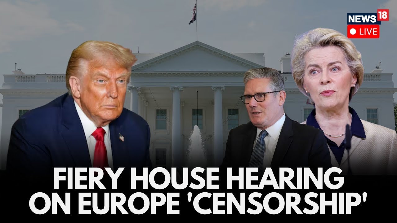 LIVE: US House Judiciary to Hold Hearing on European Laws Threatening American Speech, Innovation