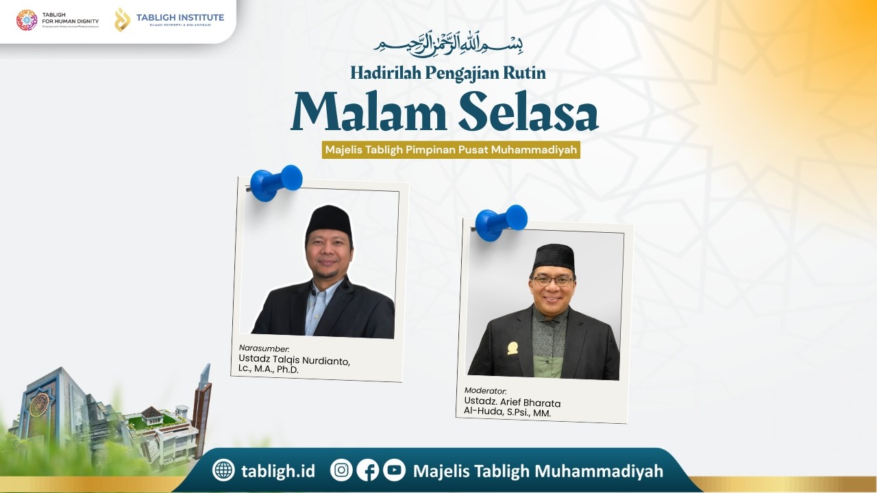 Pengajian Malam Selasa | Ust. Talqis Nurdianto, Lc., M.A., Ph.D.