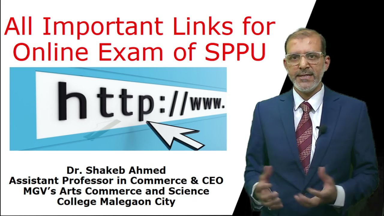 All Important Links for Online Exam of SPPU | Online Exam of SPPU | SSPU Online Exam 2021