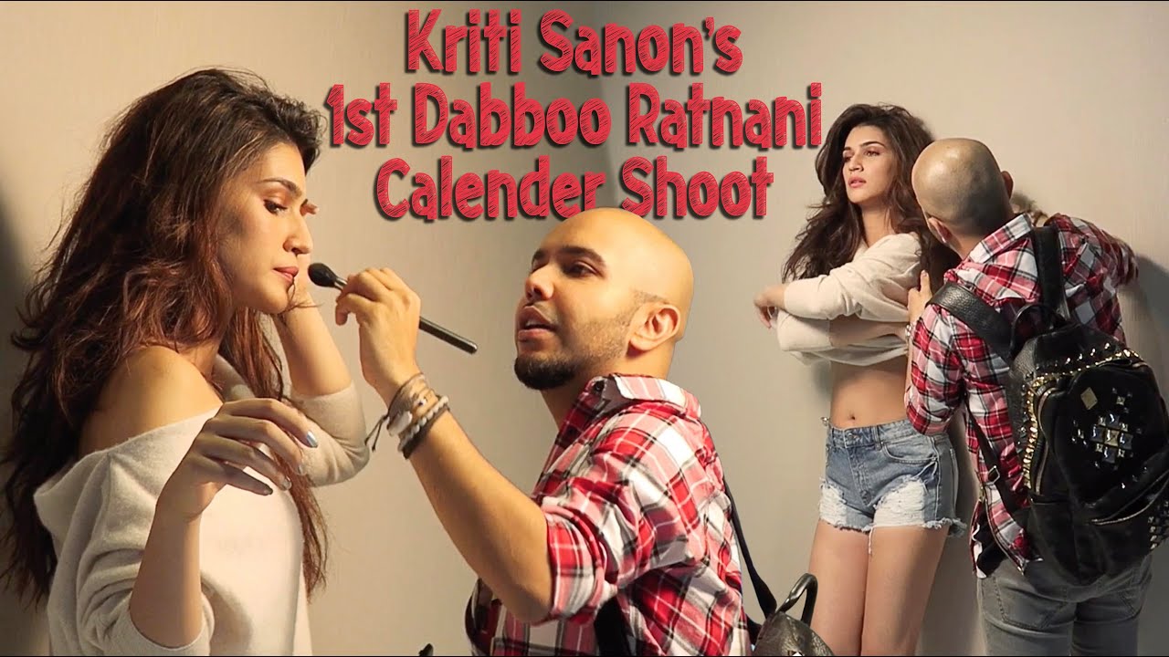 Getting Kriti Sanon Ready for Daboo Ratnani Calendar Photoshoot | Shaanmu | #SkyIsNotEvenTheLimit