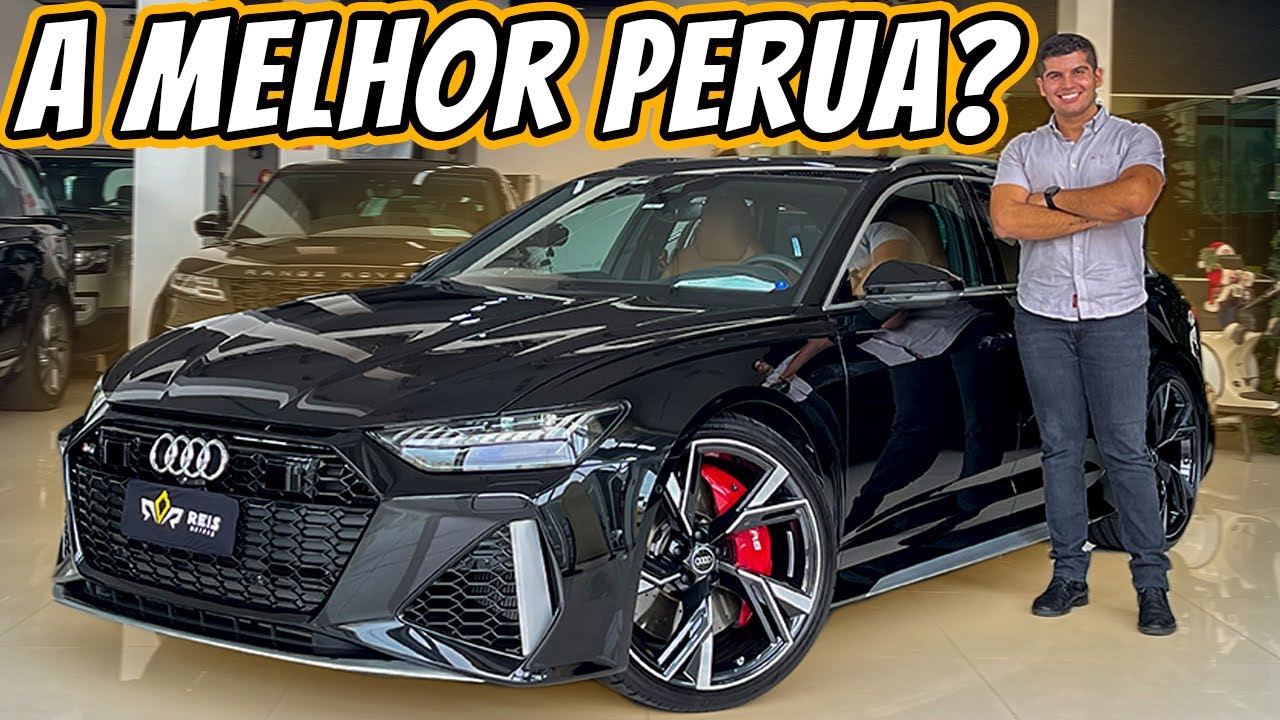 Audi RS6 Avant 2021 - Um carro de 600cv pra levar os catarrentos pra PASSEAR