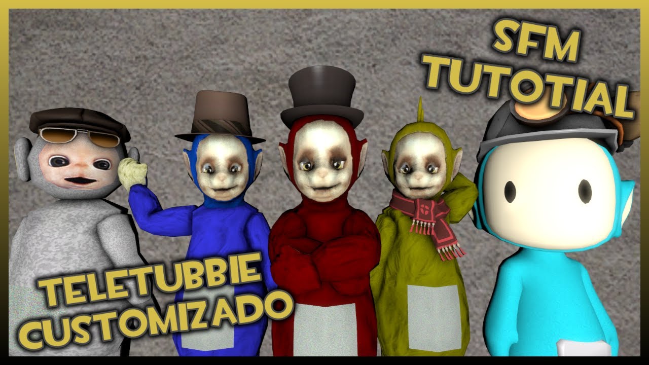 Como hacer un TELETUBBIE en SFM/TheMrRojo 