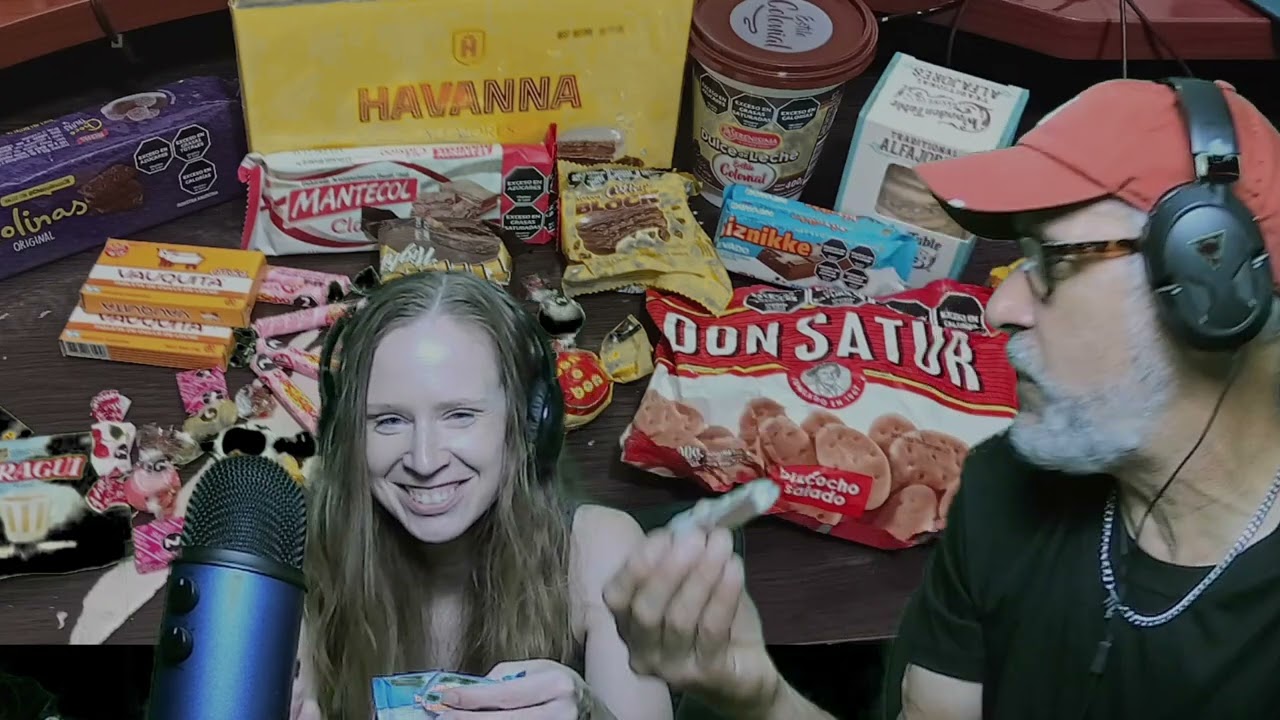 Tima casi explota comiendo snacks Argentinos