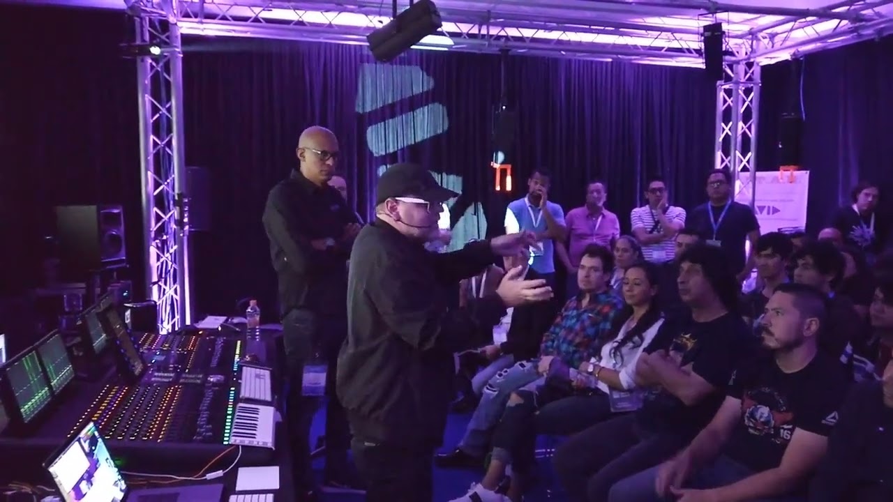 Armando Avila en Sound Check 2019 en avid