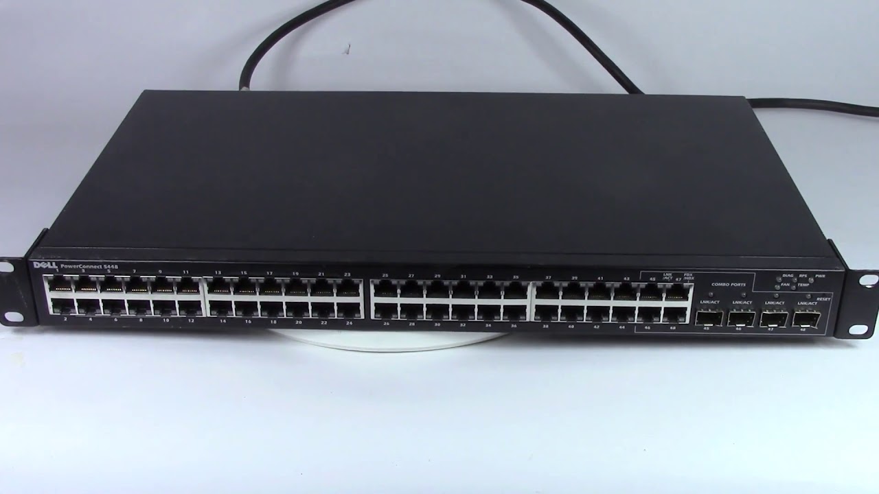 NCauctions.com - Auctioned Dell PowerConnect 5448 48 Port Switch Power Connect