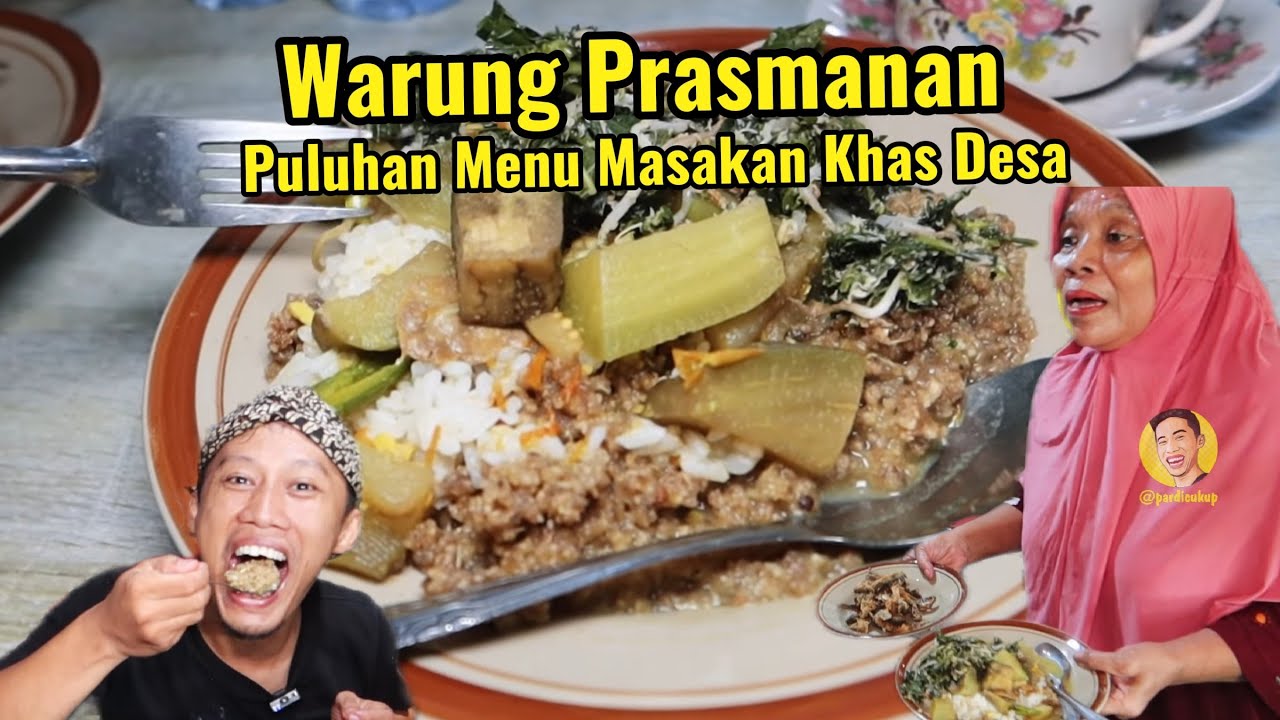 Warung Prasmanan Menu Khas Pedesaan di jalur Ponorogo - Wonogiri!