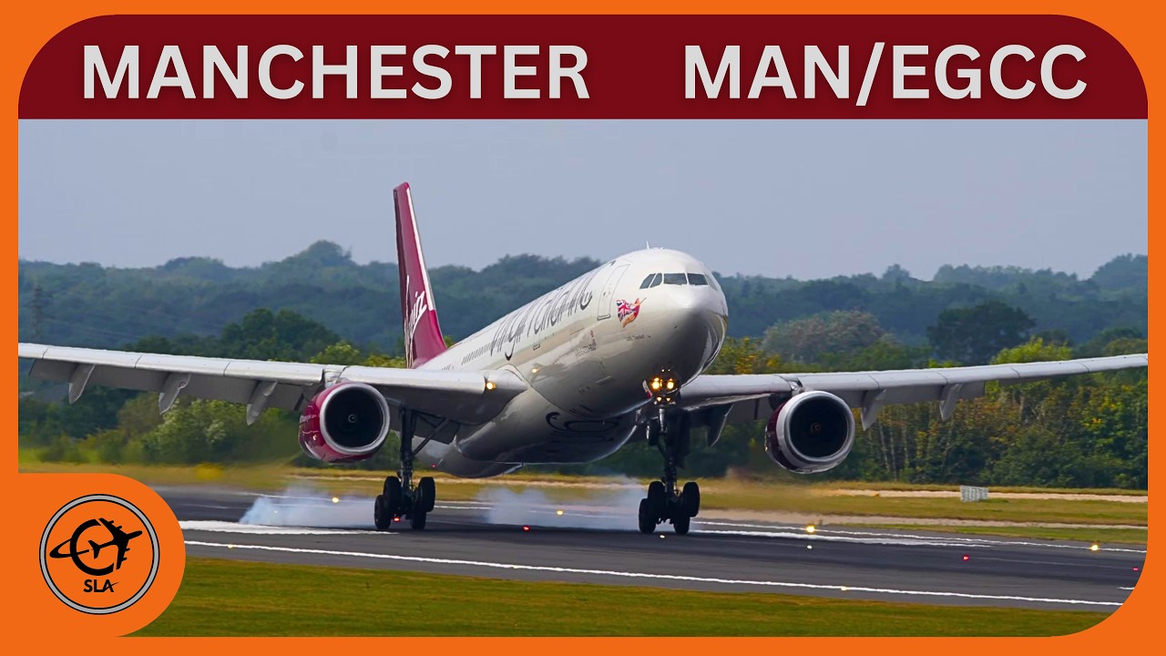 Jet Airliners & friendly chatting | MAN Airport  Action - Live!  |  Thur 25th June 2026