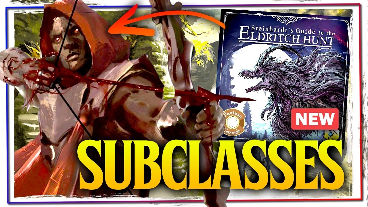 Подклассы из &laquo;Steinhardt's Guide to the Eldritch Hunt&raquo; &mdash; эталон дизайна для бойцовских классов