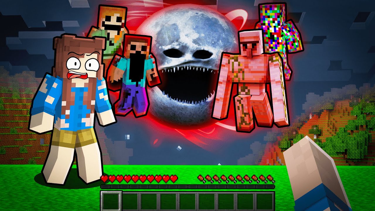 Minecraft'ta LANETLİ GECE