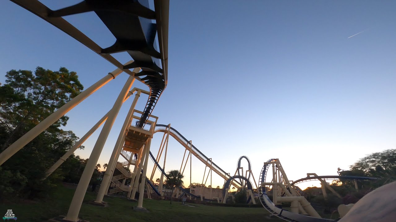 Einer der besten Inverted Coaster - Montu - Busch Gardens Tampa Bay - Cinematic Onride / Offride
