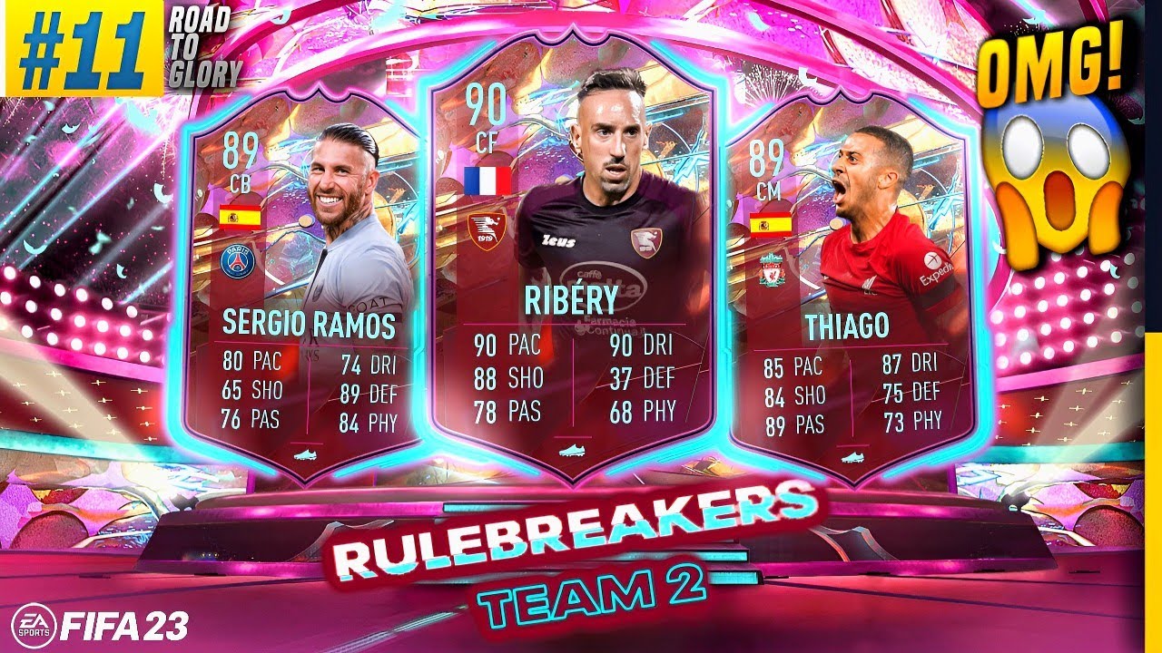 RULEBREAKERS TEAM 2 IS  INSANE - FT. 90 RIBERY, 89 RAMOS, HAVERTZ, THIAGO | FIFA 23 &bull; RTG #11 🤩