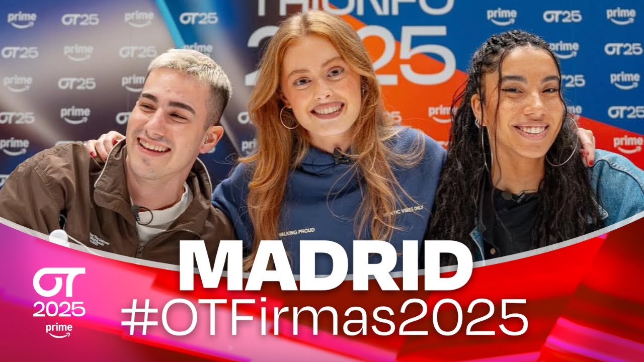 Así fueron las #OTFirmas2025 en MADRID | OT 2025