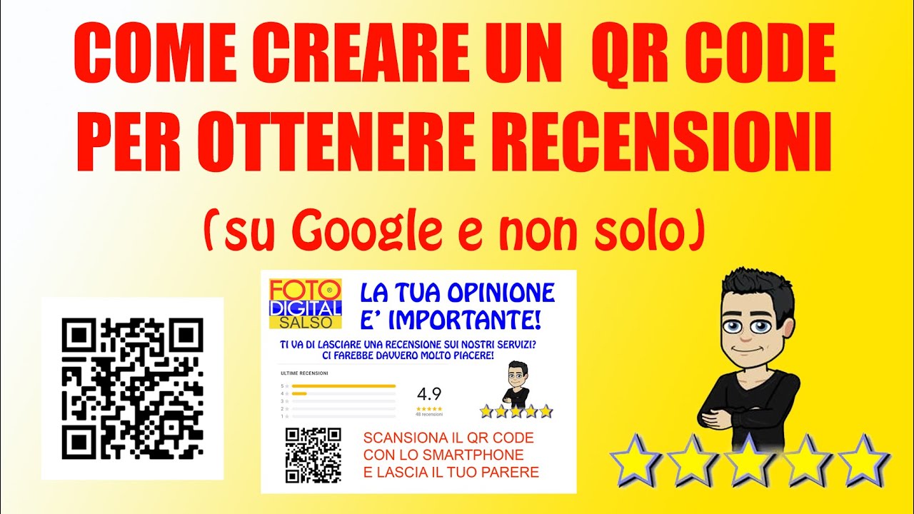 Ricevi più RECENSIONI creando un QR code (da usare su Google My Business e non solo!)