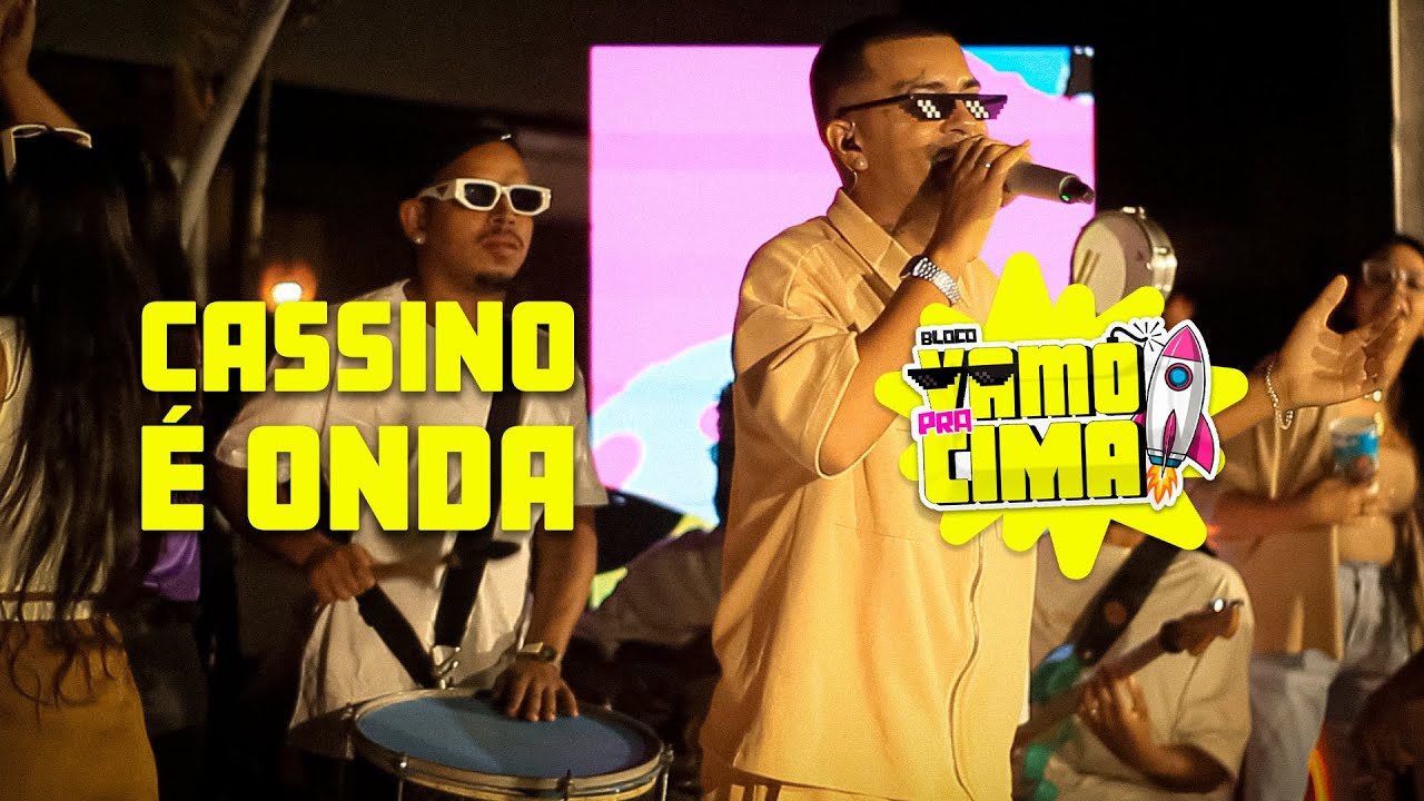 DUDU CASTRO + BLOCO VAMO PRA CIMA ( PAGODE LA EM CASA ) - CASSINO É ONDA