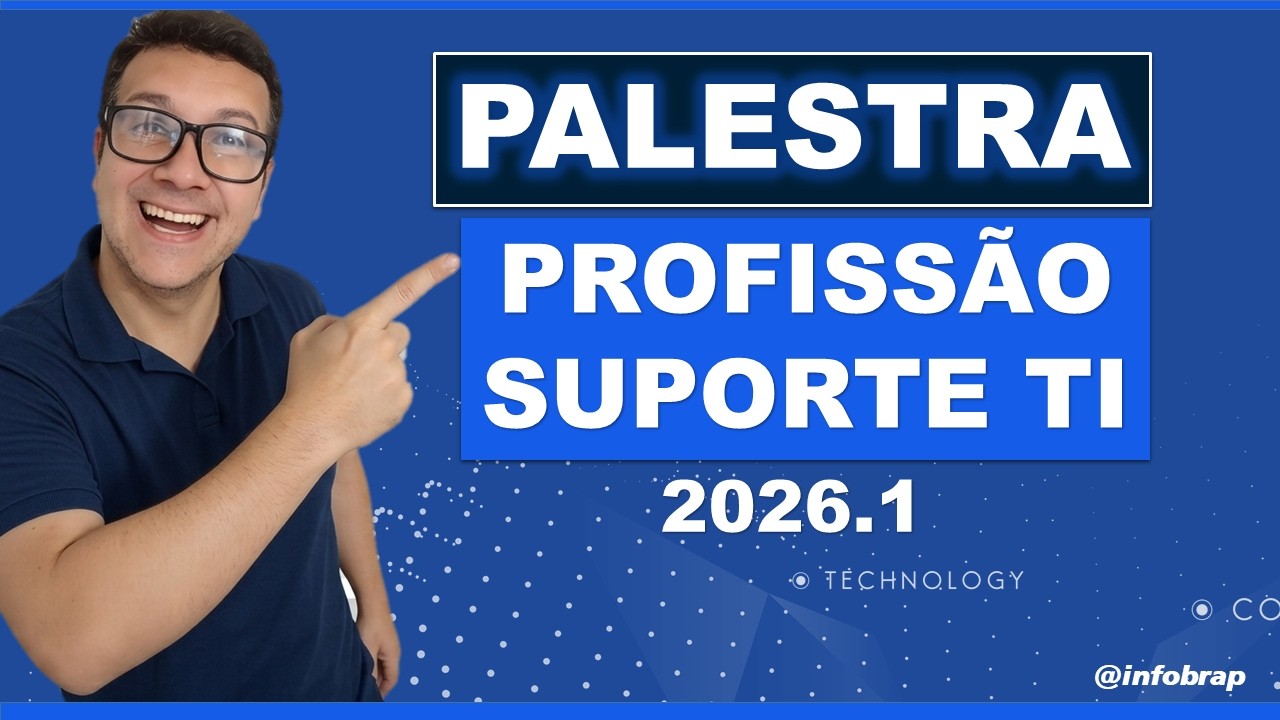 Quem mantém o Setor de Ti Funcionando? Veja na Palestra sobre Profissão Suporte de TI - Corte 1