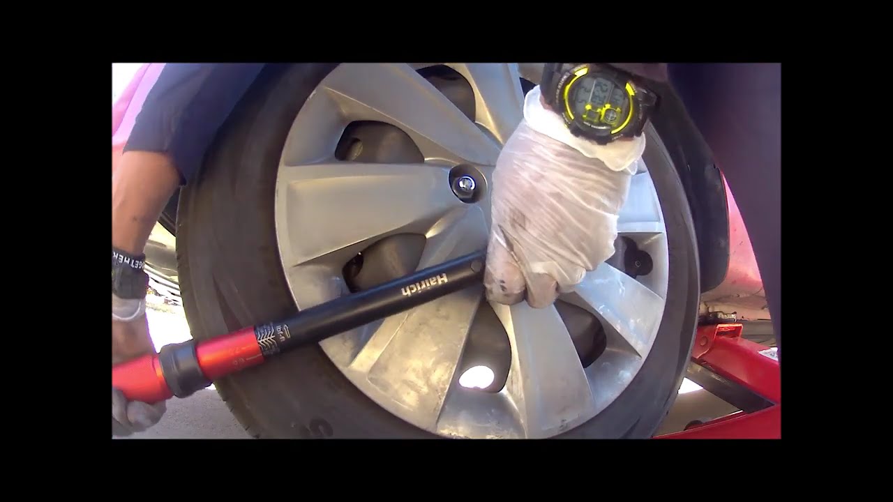2019 Kia Rio S front brake job