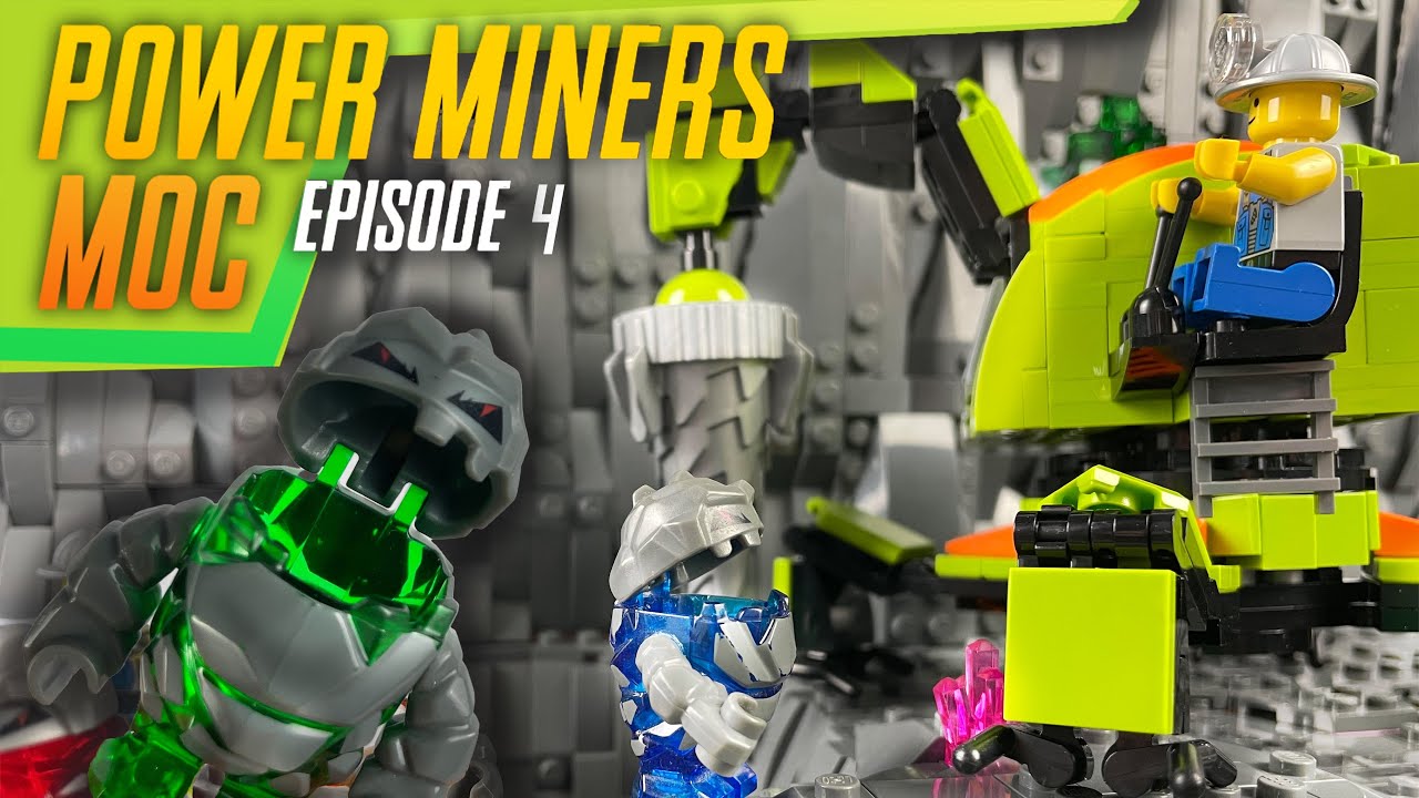 Kończymy pierwszy baseplate! / Power Miners MOC Episode 4