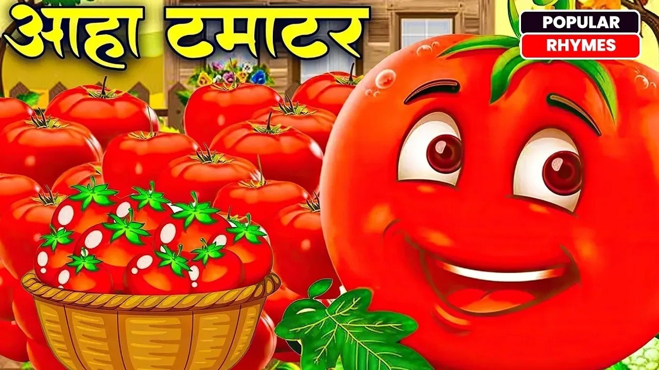Aaha Tamatar Bade Majedaar | आहा टमाटर बड़े मजेदार | Hindi Nursery Rhyme | #sonyrhymestv