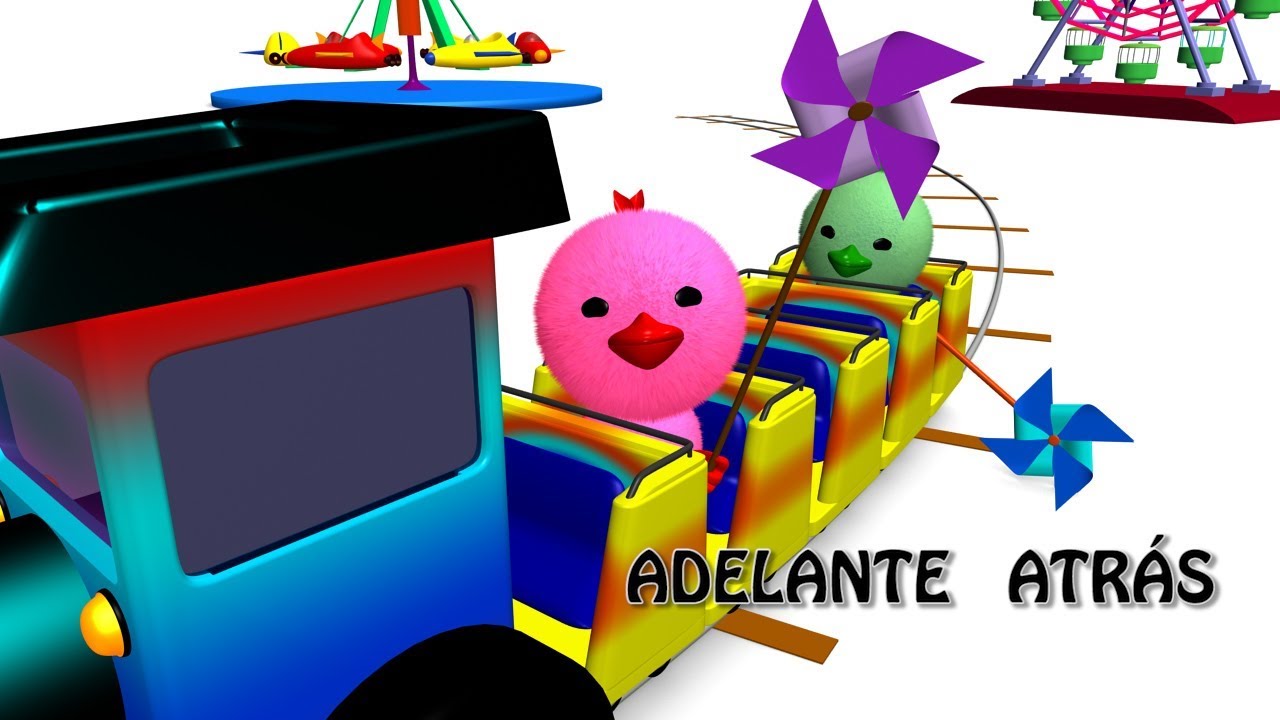 ADELANTE ATRÁS Nociones Espaciales Para Niños - Lateralidad Canción y Video Infantil La Pelota Loca