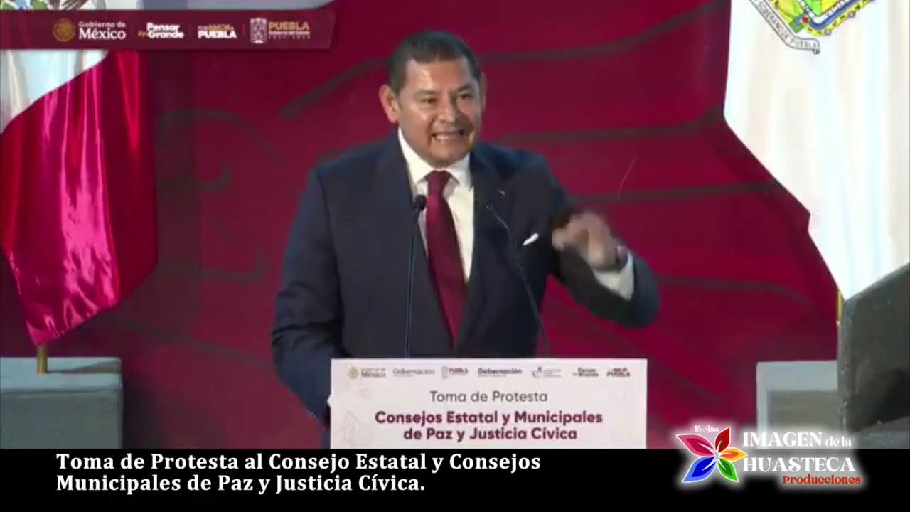 250700 - Mensaje de Alejandro Armenta en la Toma de Protesta a los Consejos de Paz y Justicia Cívica