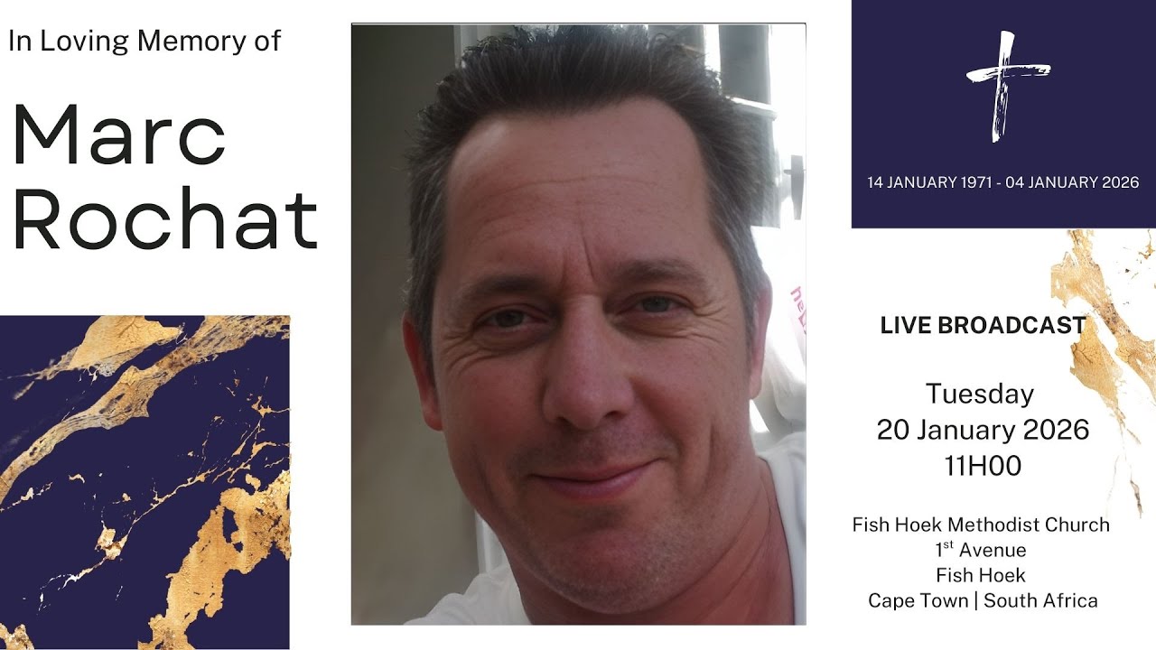LIVE BROADCAST - CELEBRATING THE LIFE OF MARC ROCHAT - TUESDAY, 20 JANUARY 2026 @ 11H00