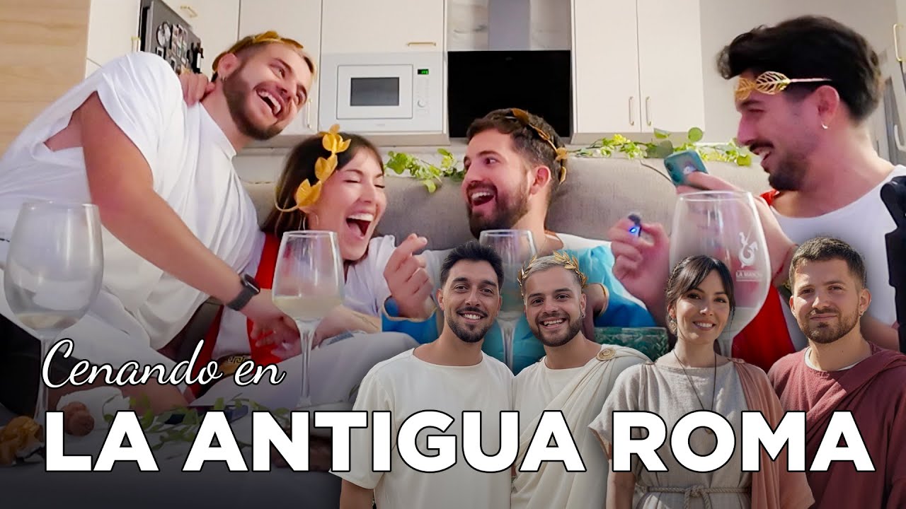 Vlog de Cenando en la Antigua Roma 🏛️🍷