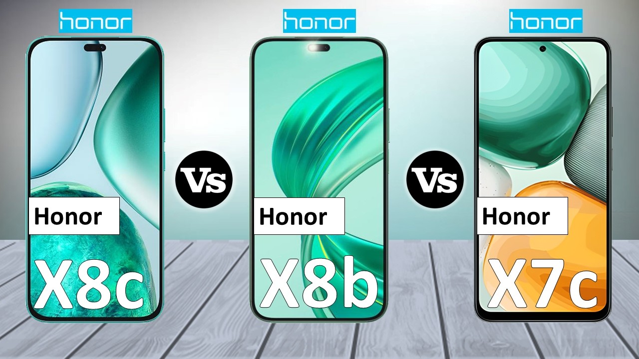 Honor X8c Vs Honor X8b Vs Honor X7c - Full Comparison ⚡