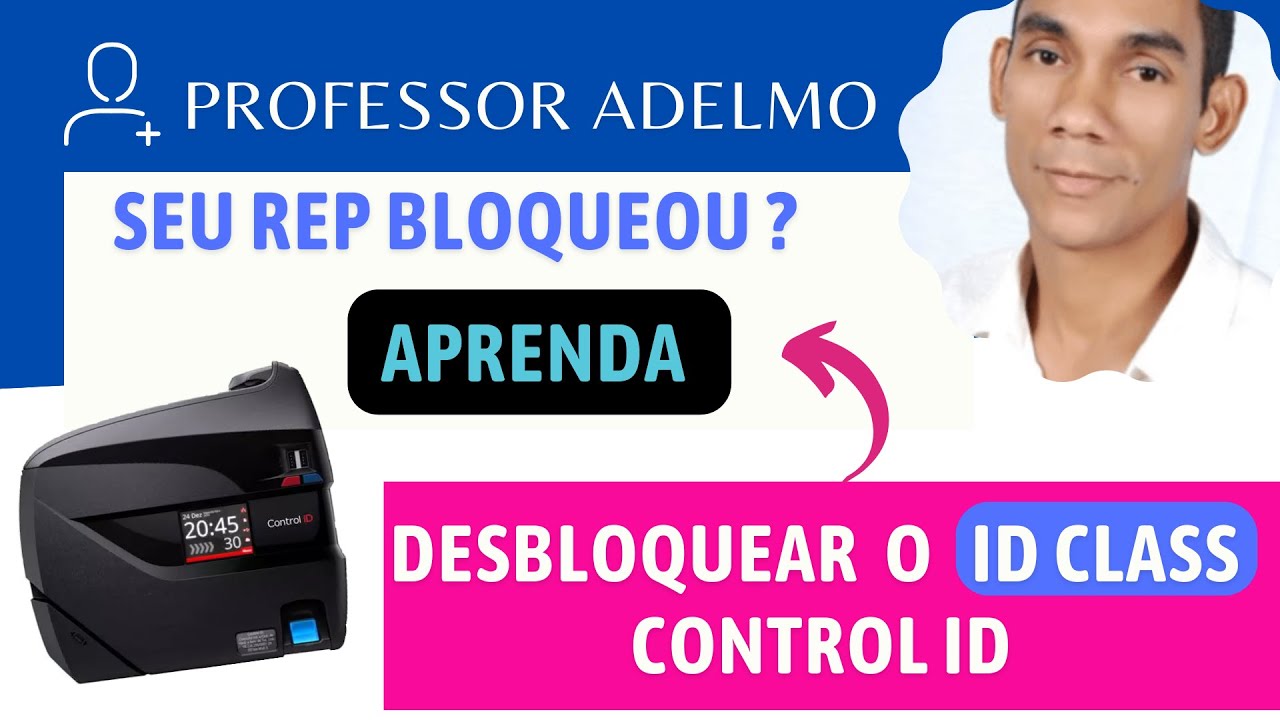 Desbloqueio do Relogio - REP ID ClASS da Control ID