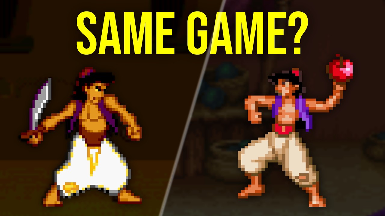 SNES vs Genesis: We Were Lied To (7 DIFFERENT Games With The Same Name)