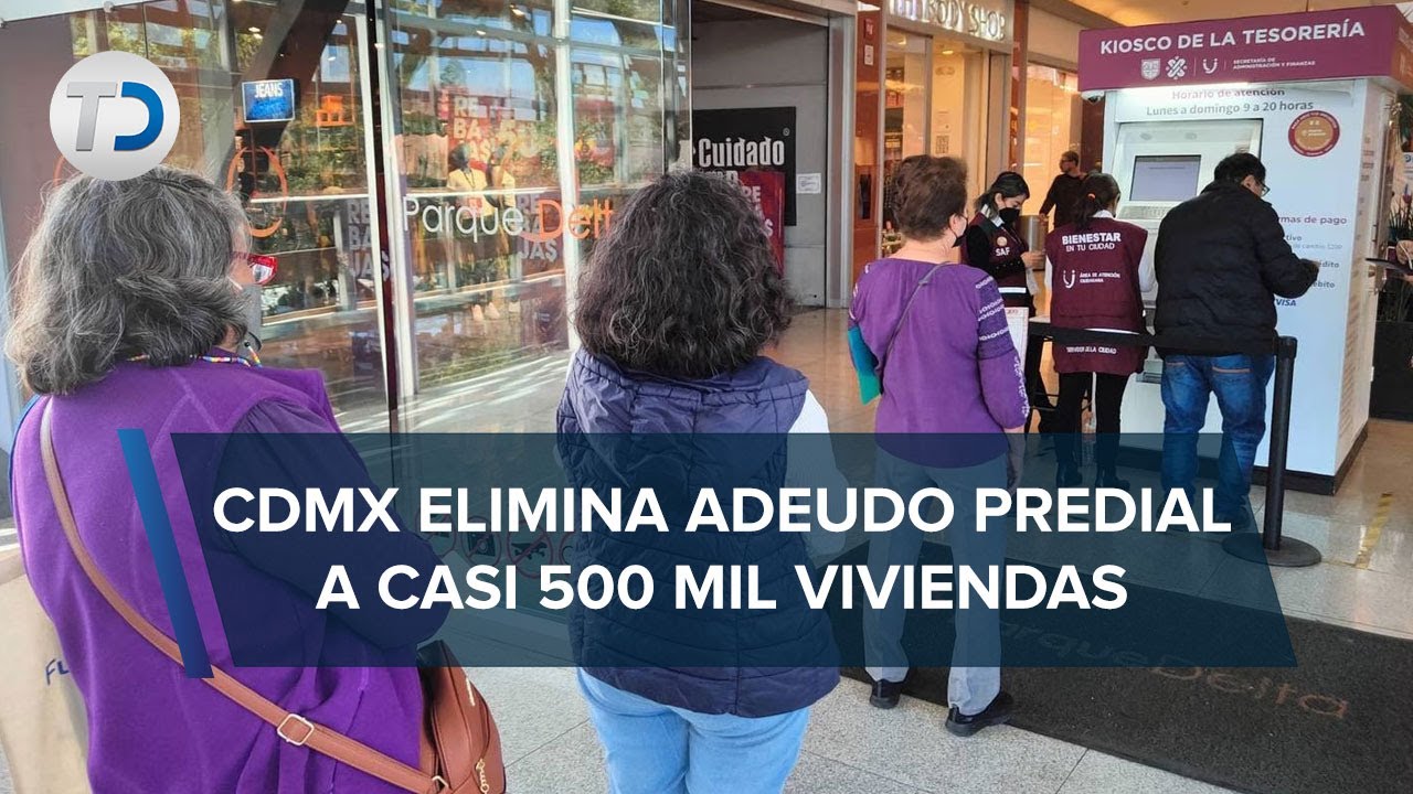 ¿Quiénes son los beneficiados con la eliminación de deudas del predial en CdMx?