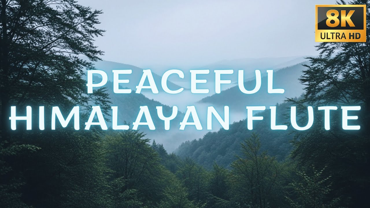 Himalayan Morning Flute Music | Sacred Bansuri (बाँसुरी) | Calm Meditation Music | Amrita