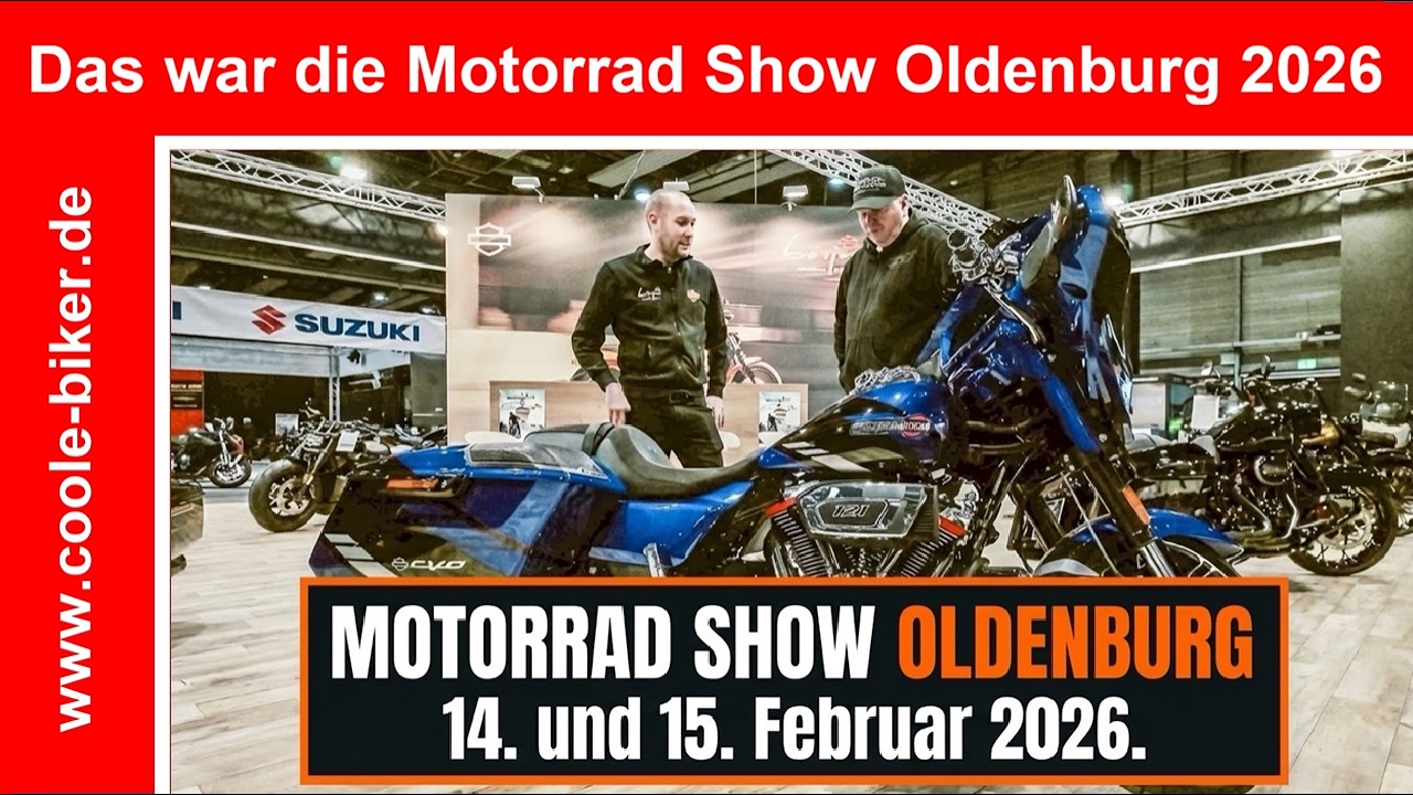 🇩🇪 Das war die Motorrad Show 2026 in Oldenburg  - 4K - Doku